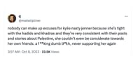 Kylie gets slammed by fans (Image via X/@mattelipliner)